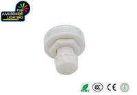 Lumière LED à pixels étanche IP65, RGB, 6 points, plate, corps en plastique IP65, lumières LED à fonctionnement automatique pour une utilisation décorative dans les parcs à thème