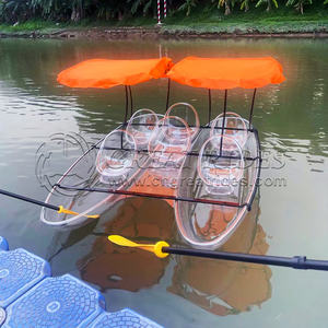 Nouveau design Kayak transparent de haute qualité Bateaux Crystal Clear-kayak Canoë/kayak Fond transparent à vendre - Product Image 2