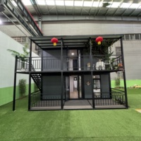 Casa Contenedor de 20 pies de Fácil Instalación, Villa Cápsula para Exteriores, Unidad Modular con Estructura Sísmica para Casa Pequeña y Cabaña de Vacaciones