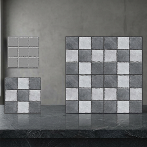 Carreaux de porcelaine rectifiés rustiques 16x16 pouces, antidérapants numériques, pour parkings, céramiques de sol extérieur robustes - Product Image 4