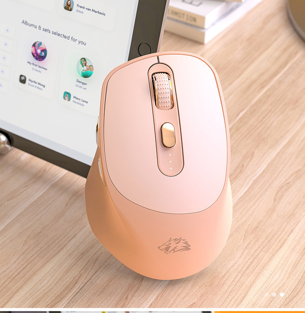 Freewolf X7 Wireless  Dual Mode Mouse Laptop Rechargeable Silent Office Game Mouse