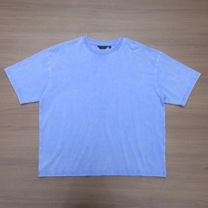 Camiseta de Hombre de Alta Calidad, Lisa, para Impresión de Logotipo, 100% Algodón, Corte Cuadrado, Personalizable para Verano - Product Image 5