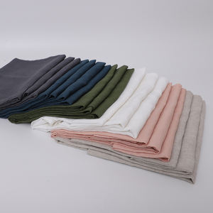 Luxe 100% linnen stof, gewassen kreukel, extra breed 290cm, op maat gemaakte kleurverf, lage minimale bestelhoeveelheid voor designer beddengoed - Product Image 3