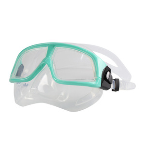 Máscara de Buceo de Silicona con Dos Ventanas de Vidrio Templado Antivaho para Adultos, Deportes Acuáticos - Product Image 3