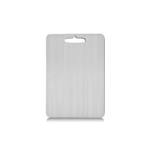 Ensemble de 3 planches à découper en titane pour la cuisine, double face, 100% titane pur, grande planche à découper en titane - Product Image 3