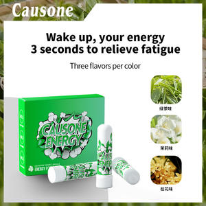 Inhalador Nasal 3 en 1 con Aceite Esencial de Menta para Aliviar el Estrés, Refrescar y Prevenir la Somnolencia - Hecho a Medida y Gratis - Product Image 5