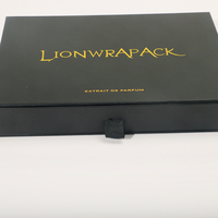 Boîte de parfum à tiroir personnalisée pour échantillons et flacons | Lionwrapack Emballage en papier d'art recyclable écologique en gros OEM