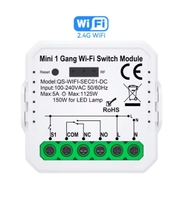 Tuya ZigBee3.0/WiFi commutateur intelligent Module de Contact sec pour maison intelligente DC 12/24V AC 100-240V relais de disjoncteur bricolage fonctionne avec Alexa Google