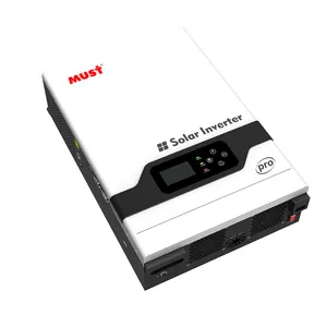 MUST manufacturing PH1800 PRO Series High Frequency Hybrid Solar inverter built in MPPT charger controller 80A 100A