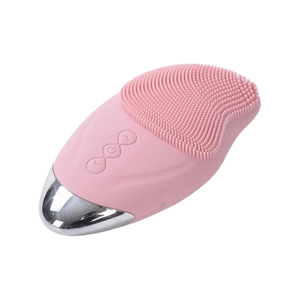 Handheld <b>Vibrating</b> Face Massage <b>Rechargeable</b> Pore Cleaner Electric Silicone Facial Cleansing Brush Deep Cleansing Skin Care Tool - Product Image 4