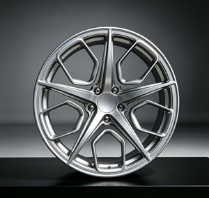 Rines Monobloque Forjados Personalizados de 5 Brazos en Forma de Estrella, Rines de Aleación para Autos Deportivos, Rines de Repuesto con PCD, ET y Diámetro Central Personalizados - Product Image 1