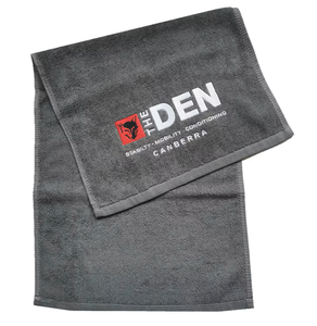 Serviette de sport respirante en coton tissé à séchage rapide, broderie artisanale pour la gym, le tennis, le yoga, service de conception personnalisée OEM Rouya A106 - Product Image 1