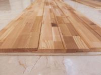 Customizable STK Grooved Sawn Texture Solid Wood Waterproof Wall Panel Timber Cladding Factory Supply for Interior Projects