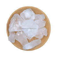 Bloc de cristal d'alun en poudre d'alun de Potassium, prix de gros