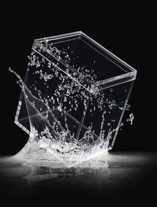 Boîte de rangement pour épices de cuisine, moderne, multifonctionnelle, empilable, en acrylique transparent, ensemble de récipients carrés avec couvercle, moulé par injection, qualité alimentaire - Product Image 4
