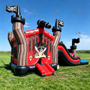 <span class=keywords><strong>Château</strong></span> Gonflable Pirate <span class=keywords><strong>Fort</strong></span> Combo en PVC pour Fêtes et Événements Extérieurs – Idéal pour la Location - Product Image 3