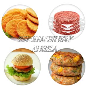 Máquina Automática Comercial de Acero Inoxidable para Hacer <span class=keywords><strong>Hamburguesas</strong></span> y Nuggets de Pollo con Motor, Capacidad de 2200 Piezas/h, al Mejor Precio - Product Image 3