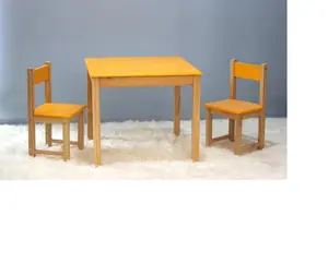 موردن طاولة أطفال و كرسي مجموعة طاولة دراسة خشبية طفل النشاط مكتب طاولة أطفال أثاث أطفال كرسي للأطفال