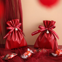 Sac de bonbons de style nordique sac de bonbons de mariage en cuir