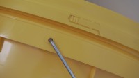 Fût en plastique PP de qualité industrielle 20L, anti-fuite, pour stockage de peinture, fourni directement par des fabricants chinois