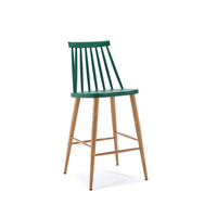 Tabouret de bar en bois, chaise, de bar, moderne, pour restaurant, ensemble de chaises modernes