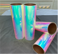 Cinta Adhesiva Iridiscente Premium de PET que Brilla en la Oscuridad, Calcomanías Reflectantes para Llantas de Coche, para Tuning y Seguridad
