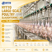 Équipement d'abattage de volailles CE, ligne d'abattage de poulets 3000-5000BPH, conception complète