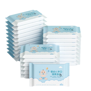 Lingettes Humides de Nettoyage de Haute Qualité, Écologiques et Jetables, Douces pour Bébés et Adultes, Vente en Gros, OEM - Product Image 1