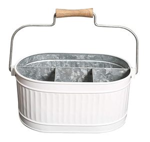 Galvanized Metal Kitchen Utensil Holder For Countertop Restaurant Hotel Home In Best Price From India - Product Image 4