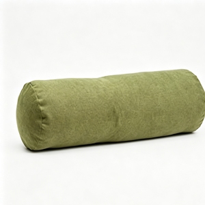 Coussin cylindrique ergonomique portable avec fermeture éclair <span class=keywords><strong>Darco</strong></span> 60x20cm - Soutien du cou et du dos pour le camping Vert - Product Image 4