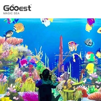 Gooest Magic Sea, Sistema de Entretenimiento Interior con Juegos de Proyección Interactiva 3D para Familias y Niños