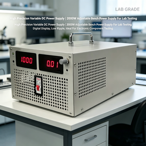 Alimentatore <span class=keywords><strong>DC</strong></span> Regolabile <span class=keywords><strong>Serie</strong></span> SV-2000 2000W 0-110V con Display Digitale per Laboratorio e Automazione Industriale - Product Image 1