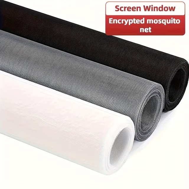 DIY Large Size Window Screen Mesh Pet-Proof and Mosquito Insect Resistant Suitable for Balconies Gardens More Insect Screen