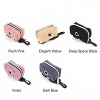 Support de sacs à déjections pour chien Teddy, directement de l'usine, distributeur de sacs à déjections pour chiot Teddy personnalisable multicolore, accessoire durable pour la promenade des animaux de compagnie