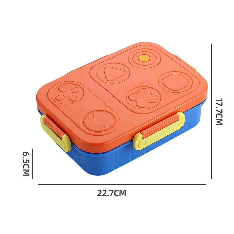 2 Compartments-blue orange
