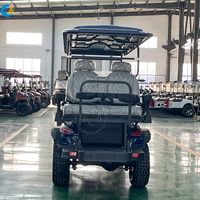 Voiturette de golf électrique Robetaa Chine 60V 72V à quatre roues, homologuée pour la route, à batterie, 6 places, à vendre