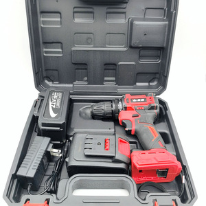 Taladro percutor eléctrico de 21V con motor sin escobillas, 150Nm de torque, 15000 RPM, con dos baterías y cargador para uso doméstico y profesional. - Product Image 2