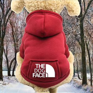 هوديز فاخرة للكلاب لفصلي الخريف والشتاء، بجيوب من الدنيم، تصميم رياضي بساقين، مصنوعة من القطن الصديق للبيئة، مستلزمات مريحة للحيوانات الأليفة - Product Image 1