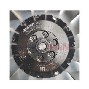 พัดลมแบบแรงเหวี่ยงโค้งหลัง R2E180-AT06-15 ขนาด 180 มม. 230VAC 2500 รอบต่อนาที 350CFM 115 วัตต์ แบบโรเตอร์ภายนอก สำหรับเครื่องปรับอากาศ - Product Image 3