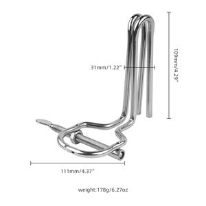 Fabriek Directe Verkoop Verstelbare Metalen Anale Vagina Expander Achtertuin Butt Plug Uitbreiding Voor Vrouwen Man Voyeurisme Anale Seksspeeltje - Product Image 5
