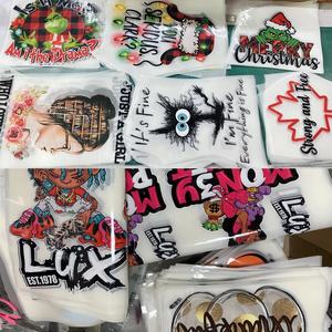 Pegatina de Transferencia de Dibujos Animados Lavable con Diseño Personalizado, Impresión por Serigrafía en PET para Transferencias Térmicas para Camisetas - Product Image 6