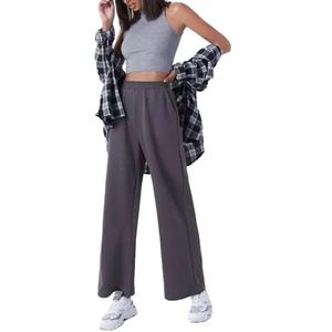 Wholesale Loose Jogger <b>Sweatpants</b> <b>for</b> <b>Women</b> Wide Leg Waist Running Sport Trousers Custom Outdoor <b>Women</b> <b>Sweatpants</b> Joggers Pants - Product Image 4