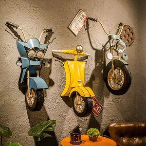 Décoration murale 3D rétro industrielle en métal en forme de tête de <span class=keywords><strong>moto</strong></span>, sculpture de motard pour bar à motards, restaurant sur le thème de <span class=keywords><strong>Route</strong></span> <span class=keywords><strong>66</strong></span>, art mural suspendu - Product Image 5