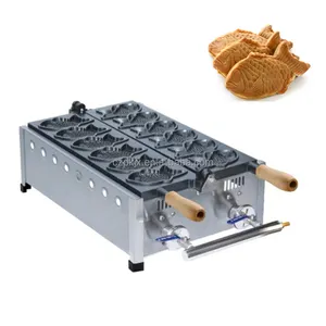 Multifunctional Fish Shape Taiyaki Waffle Maker/High Quality Fish Shape Mini Model Taiyaki Cake Making Machine