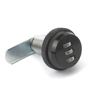 Cơ khí hợp kim kẽm <span class=keywords><strong>3</strong></span> chữ số mật khẩu lần lượt cam khóa dày tấm letterbox kết hợp khóa cho cửa gỗ - Product Image 5