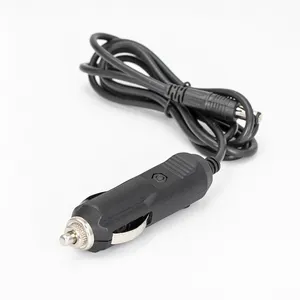 12V-24V DC автомобильный прикуриватель разъем тяжелые сигарета r$ зажигалки DC 5,5 мм x 2,1 мм автомобиля зажигалка Aux 1,2 м кабель