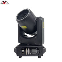 Lumière laser animée pleine couleur à tête mobile 10W, contrôle DMX512, angle de faisceau de 12 degrés, 7 couleurs + blanc, projection pour scène, DJ, fête
