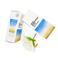 Cajas de regalo de papel plegables de lámina dorada laminada mate de diseño personalizado para cajas de embalaje de productos cosméticos y para el cuidado de la piel de lujo