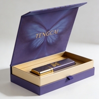 Boîte Cadeau de Luxe en Carton Écologique Recyclable Portable avec Fermeture Magnétique, Échantillon Gratuit, Gaufrage, Logo Personnalisé, Vente Chaude en Gros