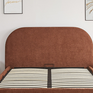 Lits rembourrés de luxe, tailles double, queen et king, meubles pour chambre et salon, structure de lit - Product Image 6